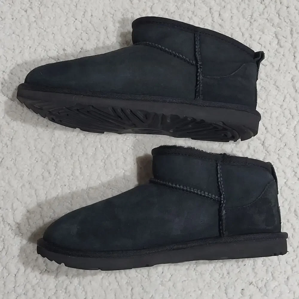 UGG Women's Classic Ultra Mini Black size womens boots size 5125_4